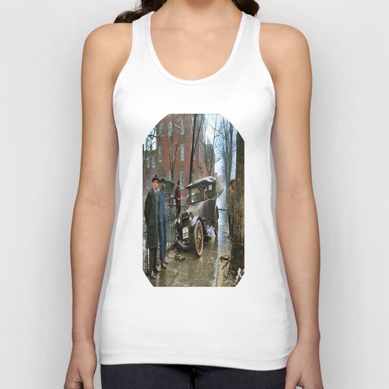 Rainy Day, Washington, D.C. Unisex Tank Top
