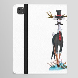 Fashion Christmas Deer 6 iPad Folio Case