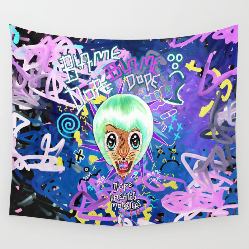 Dope Creates Monsters 4 Wall Tapestry By Bwilly74 Society6 Dope has the latest styles in a wide variety of caps, beanies, dad hats, and snapbacks. dope creates monsters 4 wall tapestry by bwilly74