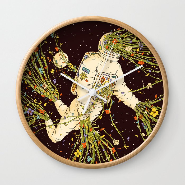 Still Living (Out of Body) Wall Clock