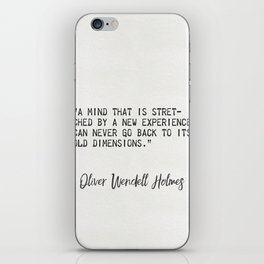 Oliver Wendell Holmes Jr. iPhone Skin