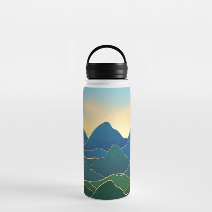 Mountains at Sunrise Water Bottle