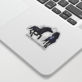 Unicorns of Darkness Sticker