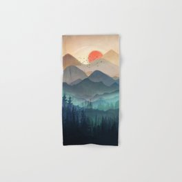 Wilderness Becomes Alive at Night Hand & Bath Towel