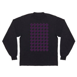 Purple pattern Long Sleeve T Shirt