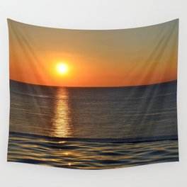 Super Sunset at the Beach Wall Tapestry