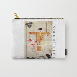 Turning Japanese Carry-All Pouch | Collage, Illustration, Vintage, People 