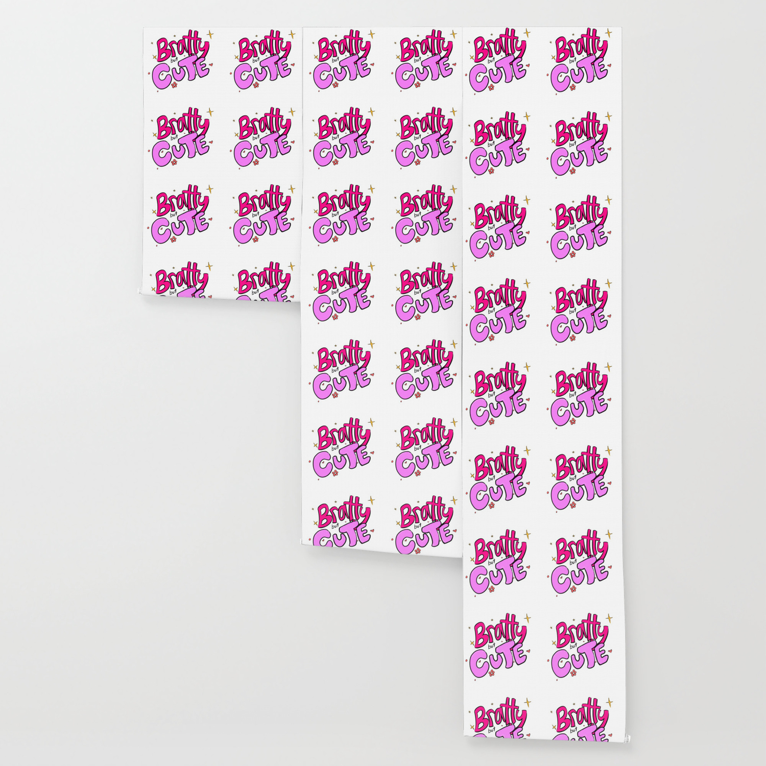 Bit Of Brat But Cute Wallpaper By Blackpawsart Society6