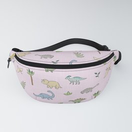 Dinosaurs pink Fanny Pack