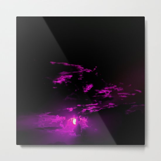 Pinky pink Metal Print