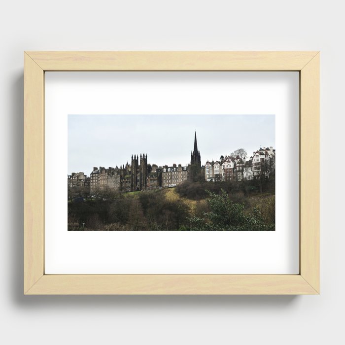 Edinburgh Recessed Framed Print