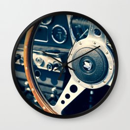 Old Triumph Wheel / Classic Cars Photography Wall Clock | Triumph, Car, Classic, Cars, Photo, Old, Wheel, Photograph, Vintage 
