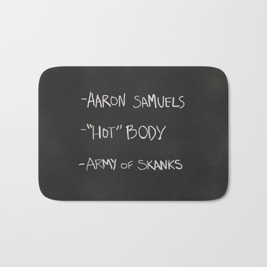 Regina George's Resources from the movie Mean Girls Bath Mat