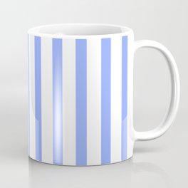 BLUE VERTICAL STRIPES Coffee Mug
