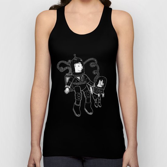 nostalgia espacial Unisex Tank Top