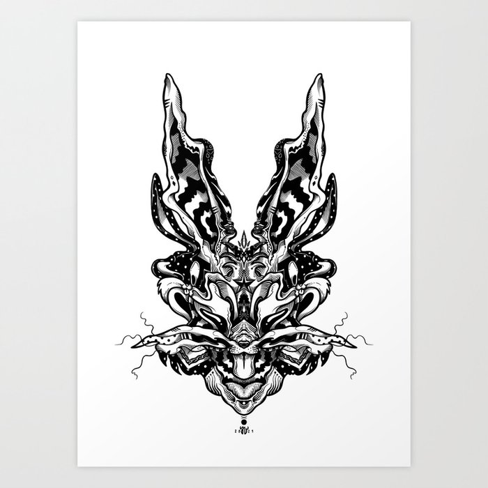 Bunny Art Print