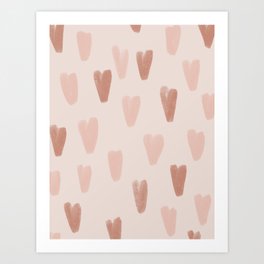 Soft Valentine  Art Print