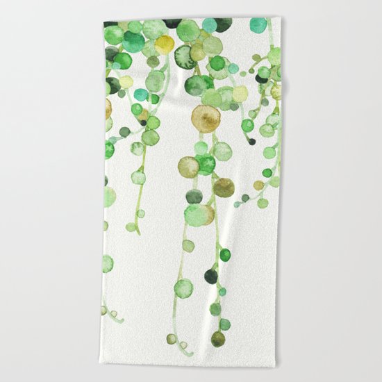Behind the Vines Beach Towel