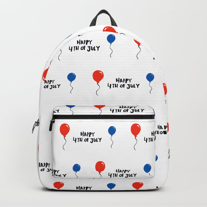 4th july pattern  Backpack