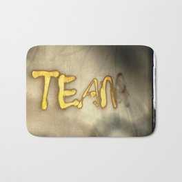 Urban Abstract 106 Bath Mat | Photo, Typography, Scary, Abstract 