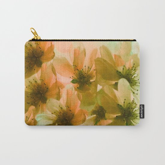 Orange Blossom Abstract Carry-All Pouch