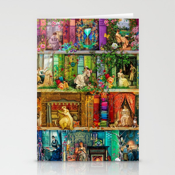 A Stitch In Time 2 Stationery Cards By Foxfires Society6