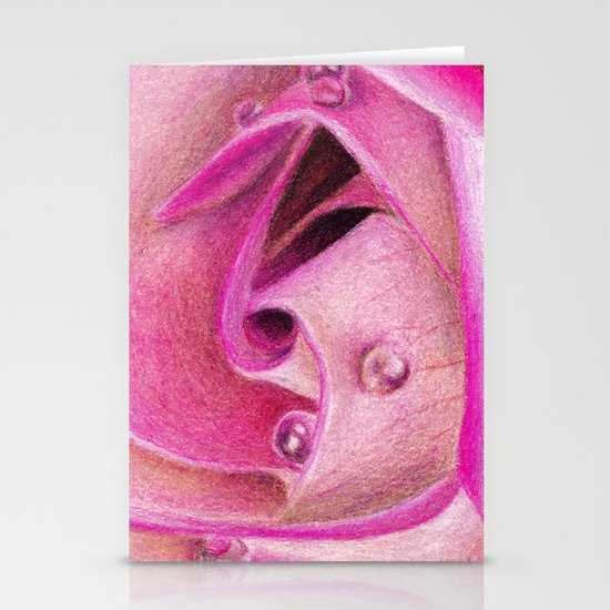 Rose Stationery Cards