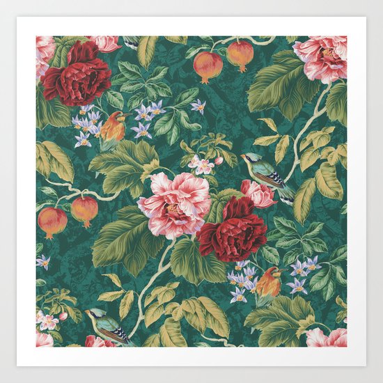 Floral Pattern Art Print