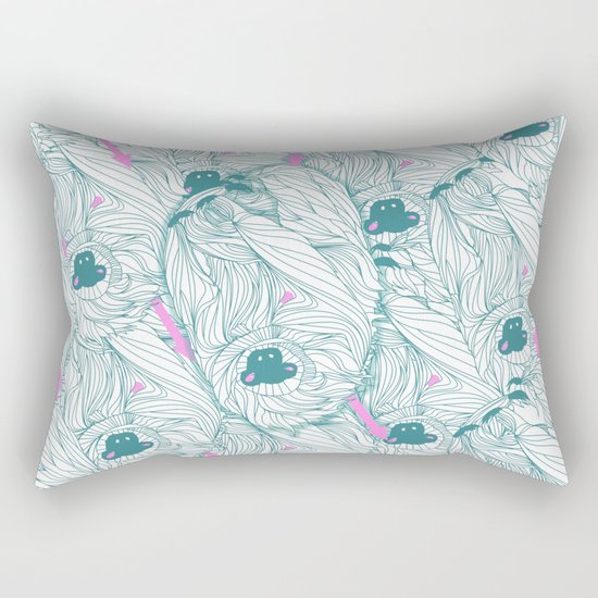 Slow and Inactive Rectangular Pillow