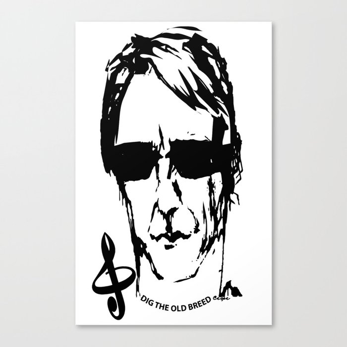 DIG THE OLD BREED - THE JAM - WELLER Canvas Print
