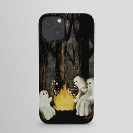 Marshmallows and ghost stories iPhone Case