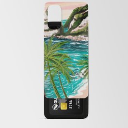 Blush Beach Sunset Android Card Case