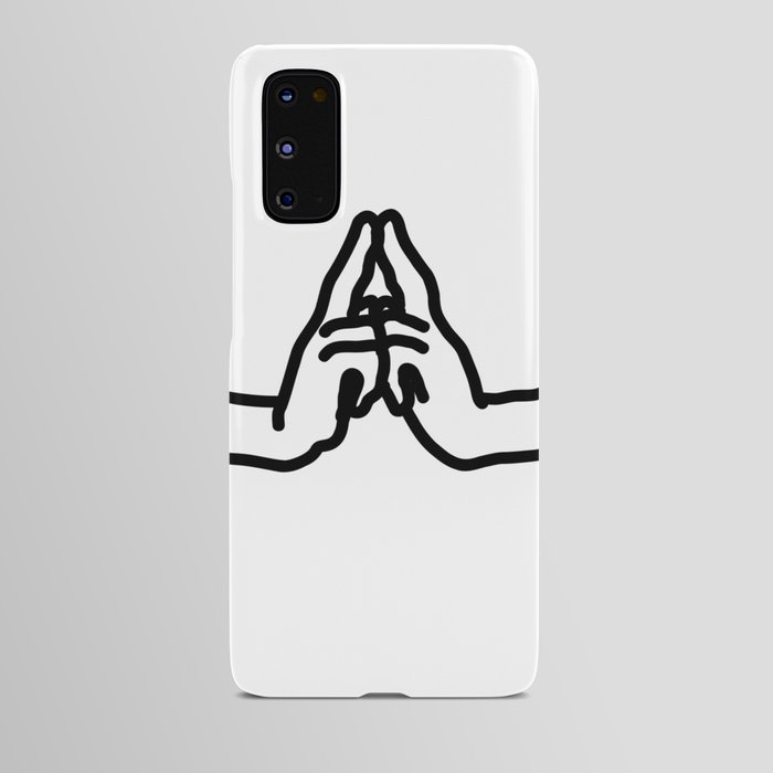 Ajna Mudra Hands (Third Eye) Android Case