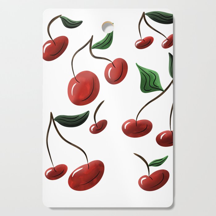 Cheerful Cherries Cutting Board