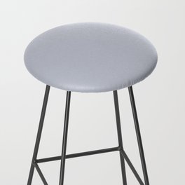 Flat Aluminum Gray Bar Stool