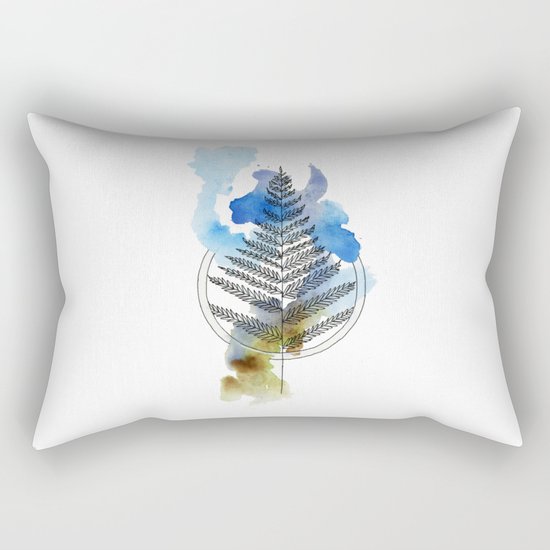 Fern V.2 Rectangular Pillow