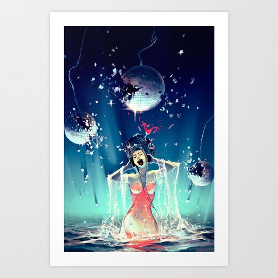 Voice of Crystal Art Print