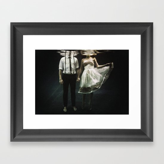 abyss of the disheartened : IV Framed Art Print