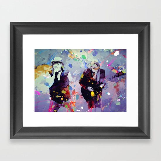 AC/DC Framed Art Print