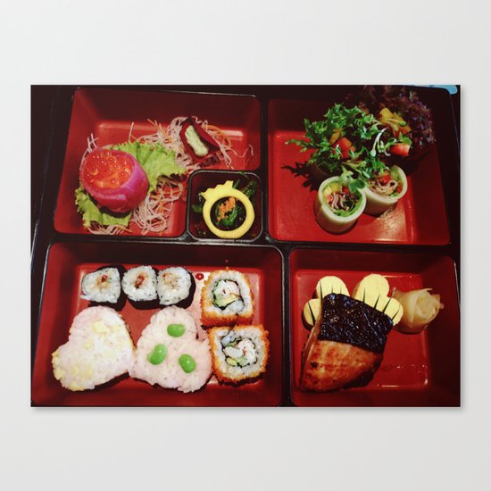 Cute Bento Canvas Print