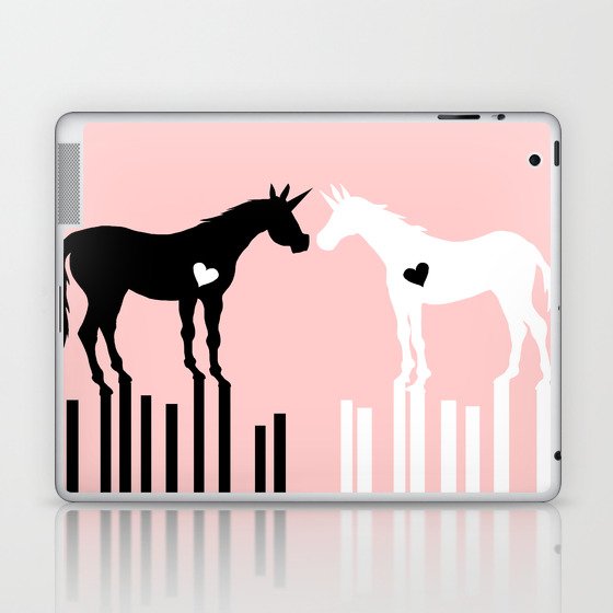 Love Connects Unicorn Laptop & iPad Skin