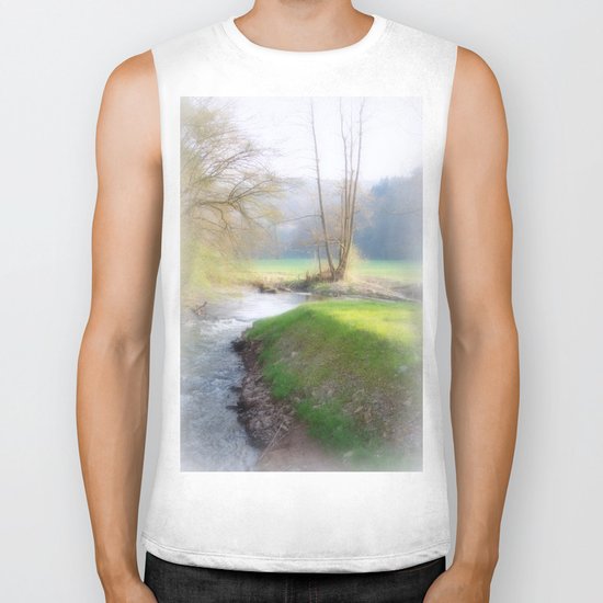 Running Water Biker Tank
