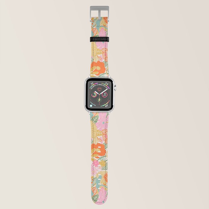 Floral apple watch on sale band