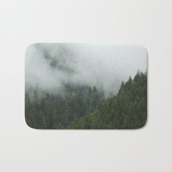Tree Fog Bath Mat