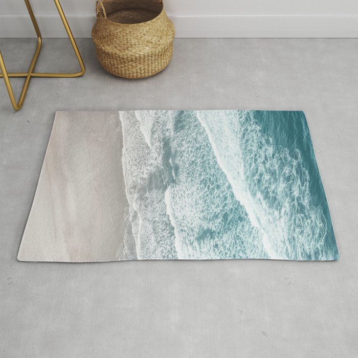 Atlantic Ocean Beauty (Aerial) #14 #wall #art #society6 Rug