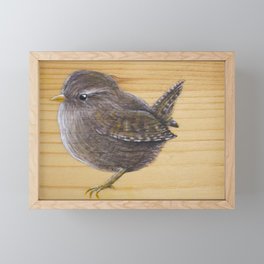 Wren Framed Mini Art Print