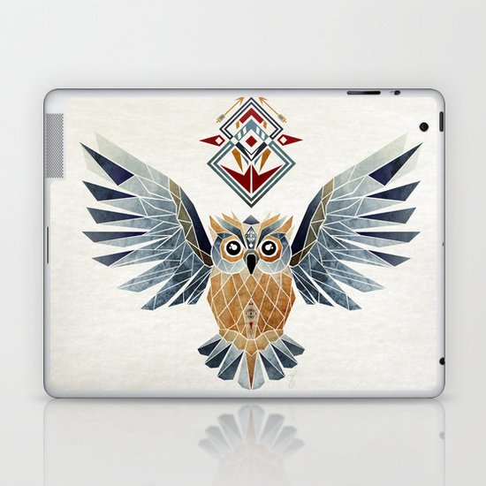owl winter Laptop & iPad Skin