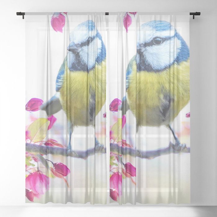 Song Bird Sheer Curtain