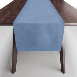 Textured Blue Table Runner