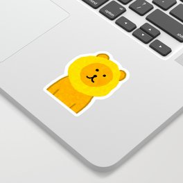 Pineapple Lion Sticker